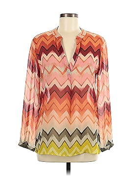 Banana Republic Factory Store Long Sleeve Blouse (view 1)