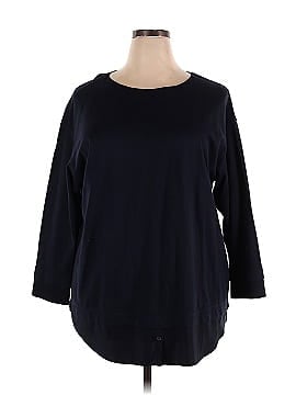 Lafayette 148 New York 3/4 Sleeve Top (view 1)