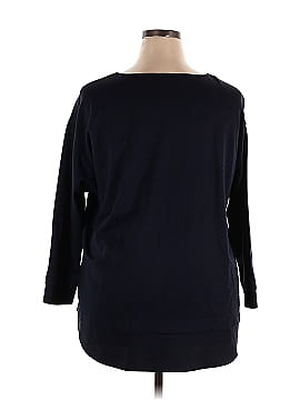 Lafayette 148 New York 3/4 Sleeve Top (view 2)