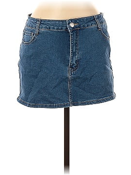 LA Hearts Denim Skirt (view 1)