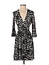 an original MILLY of New York Animal Print Black Cocktail Dress Size S - photo 1