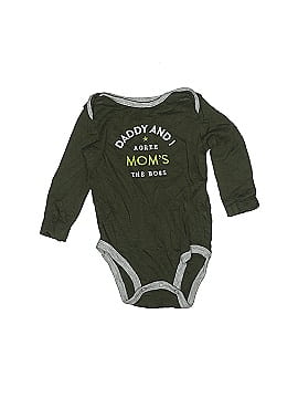 Carter's Long Sleeve Onesie (view 1)