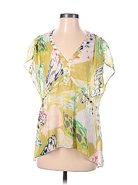 Leifsdottir Short Sleeve Silk Top (view 1)