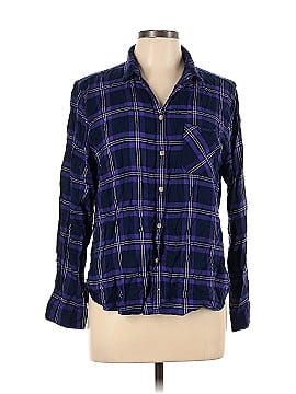 American Eagle Outfitters Long Sleeve Button-Down Shirt (view 1)