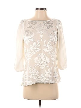 White House Black Market 3/4 Sleeve Blouse (view 1)