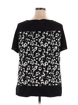 Ellen Tracy Short Sleeve Blouse (view 2)