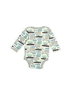 Baby Kiss Long Sleeve Onesie (view 2)