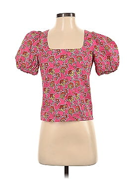 J.Crew Collection Short Sleeve Blouse (view 1)