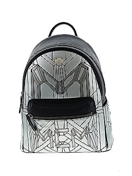 MCM Silver Bionic Backpack (view 1)