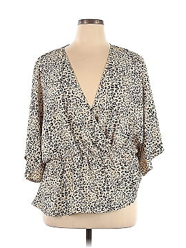 Missguided 3/4 Sleeve Blouse (view 1)