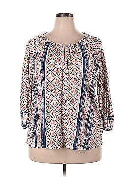 Lucky Brand 3/4 Sleeve Blouse (view 1)