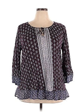 Lucky Brand 3/4 Sleeve Blouse (view 1)