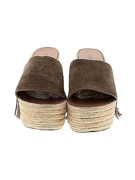 Chloé Suede Fringe Espadrille Wedge (view 2)