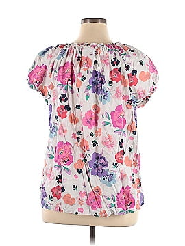 St. John's Bay Short Sleeve Blouse (view 2)