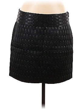 Calvin Klein Faux Leather Skirt (view 1)