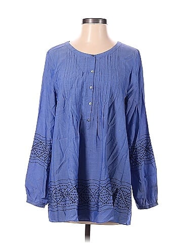 Calypso St. Barth Long Sleeve Blouse (view 1)