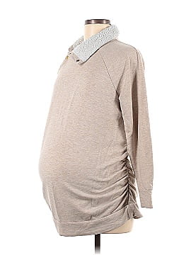 Isabel Maternity Pullover Sweater (view 1)