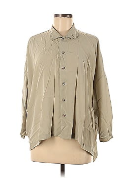 Eskandar 3/4 Sleeve Button-Down Shirt (view 1)