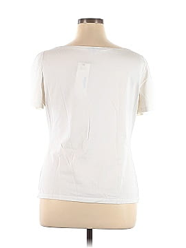 Lafayette 148 New York Short Sleeve T-Shirt (view 2)