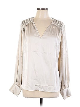 White House Black Market Long Sleeve Blouse (view 1)