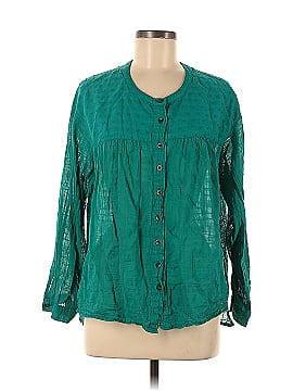 Pilcro by Anthropologie Long Sleeve Blouse (view 1)