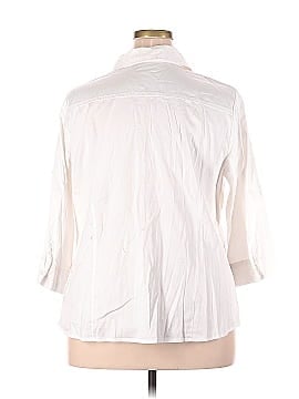 Apt. 9 3/4 Sleeve Button-Down Shirt (view 2)