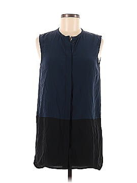 Vince. Sleeveless Silk Top (view 1)