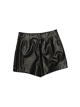 Express Faux Leather Shorts (view 2)