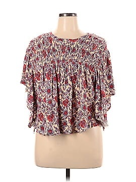 Free People Short Sleeve Blouse (view 1)