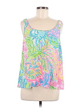 Lilly Pulitzer Sleeveless Silk Top (view 1)