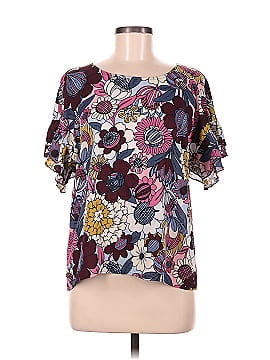 Ann Taylor Factory Short Sleeve Blouse (view 1)