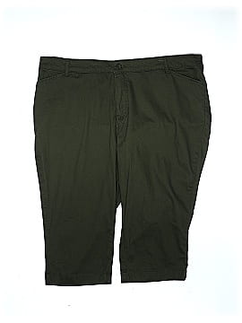 St. John's Bay Khaki Shorts (view 1)