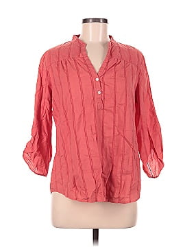 Lucky Brand 3/4 Sleeve Button-Down Shirt (view 1)