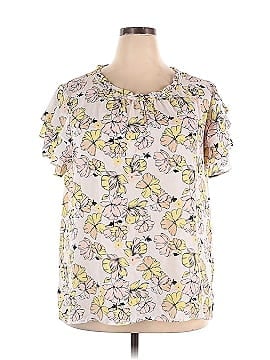 Liz Claiborne Short Sleeve Blouse (view 1)