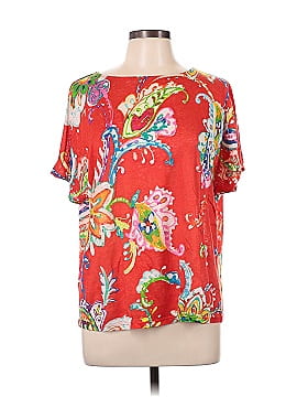 Lauren by Ralph Lauren Short Sleeve Blouse (view 1)