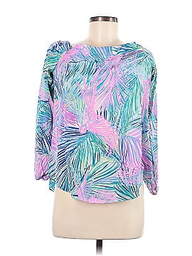 Lilly Pulitzer 3/4 Sleeve Silk Top (view 1)