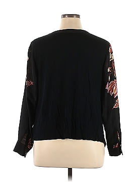 INC International Concepts Long Sleeve Blouse (view 2)