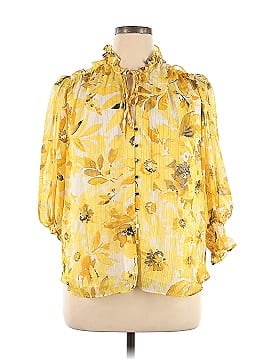 DKNY 3/4 Sleeve Blouse (view 1)