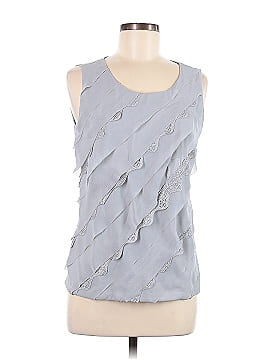 Ann Taylor Factory Sleeveless T-Shirt (view 1)