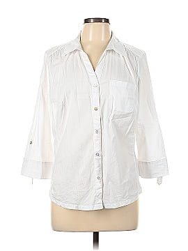 Emily Daniels 3/4 Sleeve Button-Down Shirt (view 1)