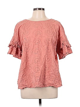 Liz Claiborne Career Short Sleeve Blouse (view 1)