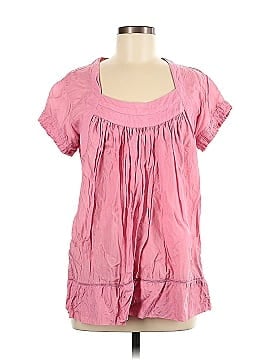 Hunkydory Short Sleeve Silk Top (view 1)