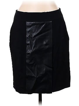 Akris Punto Faux Leather Skirt (view 1)