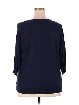 Lauren by Ralph Lauren Silk Pullover Sweater (view 2)