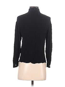 Vince. Long Sleeve Silk Top (view 2)