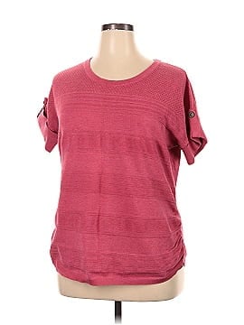 Lane Bryant Outlet Short Sleeve Top (view 1)