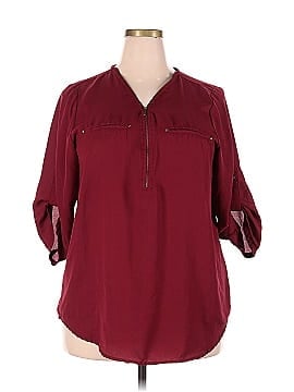 Mileage 3/4 Sleeve Blouse (view 1)