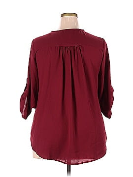 Mileage 3/4 Sleeve Blouse (view 2)