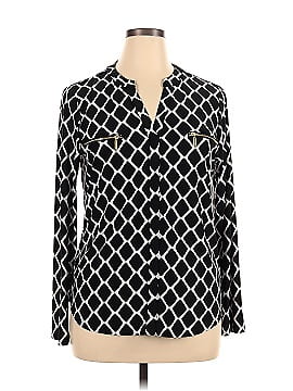 INC International Concepts Long Sleeve Blouse (view 1)