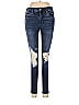 American Eagle Outfitters Hearts Stars Blue Jeans Size 4 - photo 1